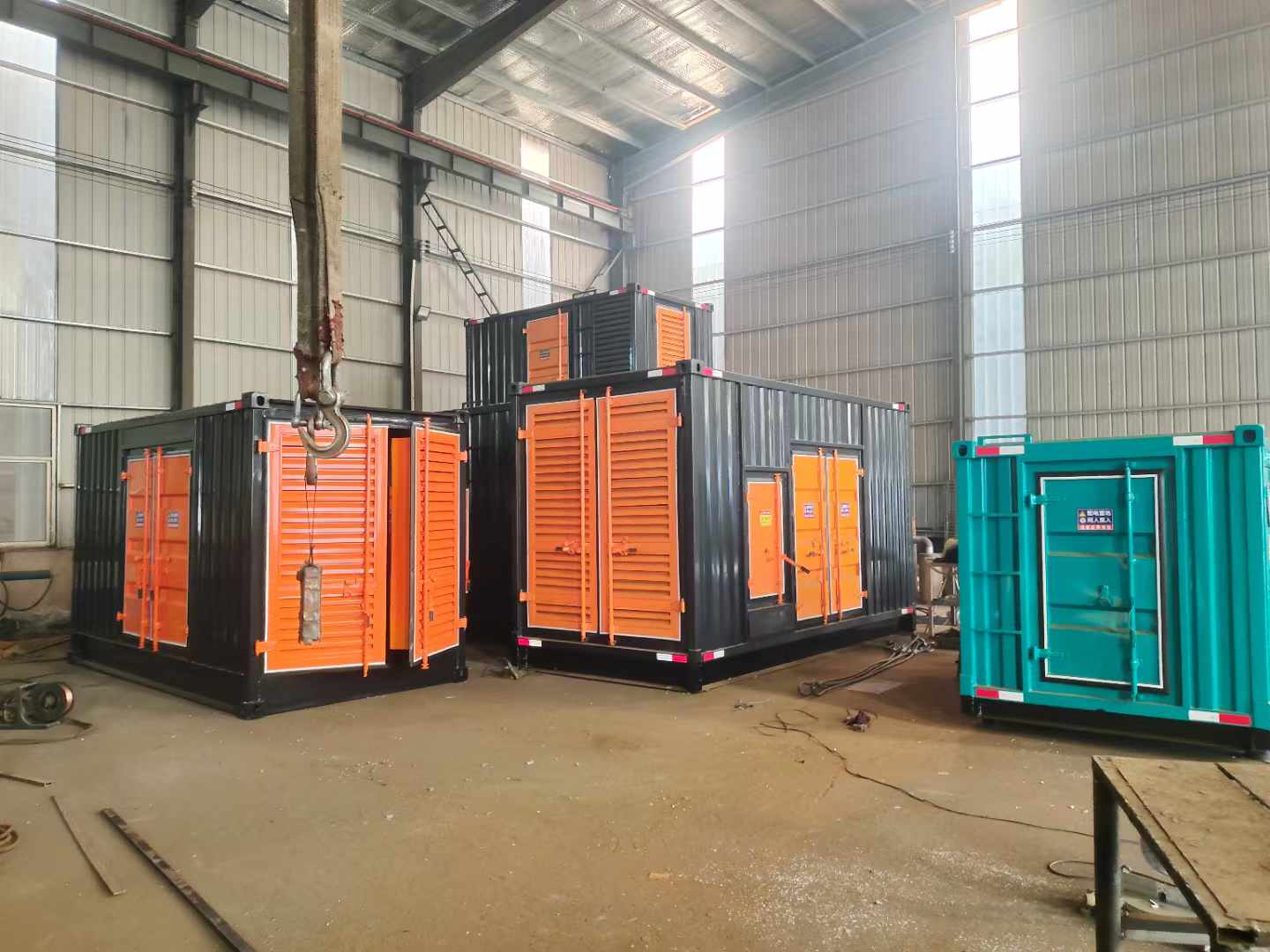 龙山500kw柴油发电机组可以带动多少功率设备？