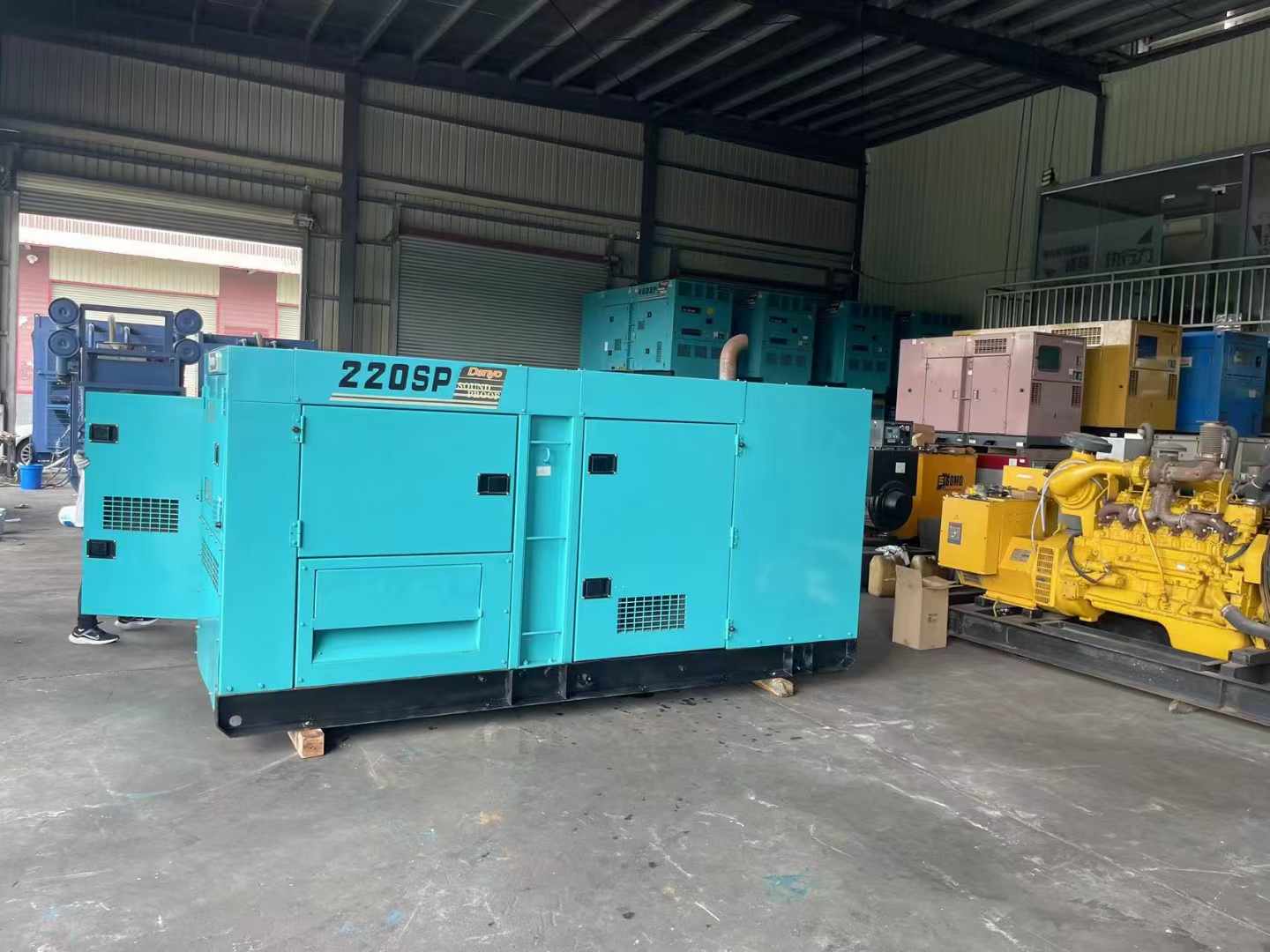 龙山600kW柴油发电机组带载能力？